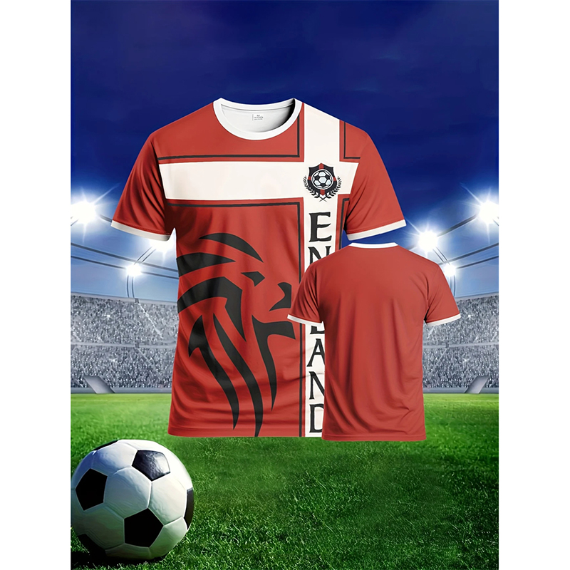 Summer England Flag Men Footba - Badminton England ulasan dan harga