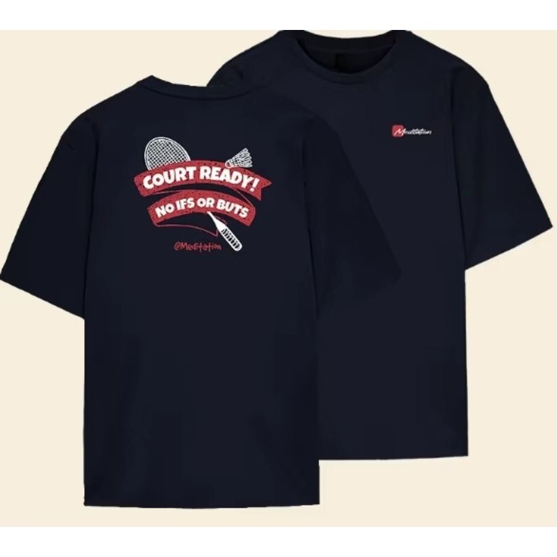 Summer Men's T-shirt Badminton - Badminton Asia ulasan dan harga
