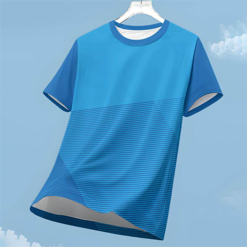 Summer Men's Cooling T-Shirt O - Badminton Asia ulasan dan harga