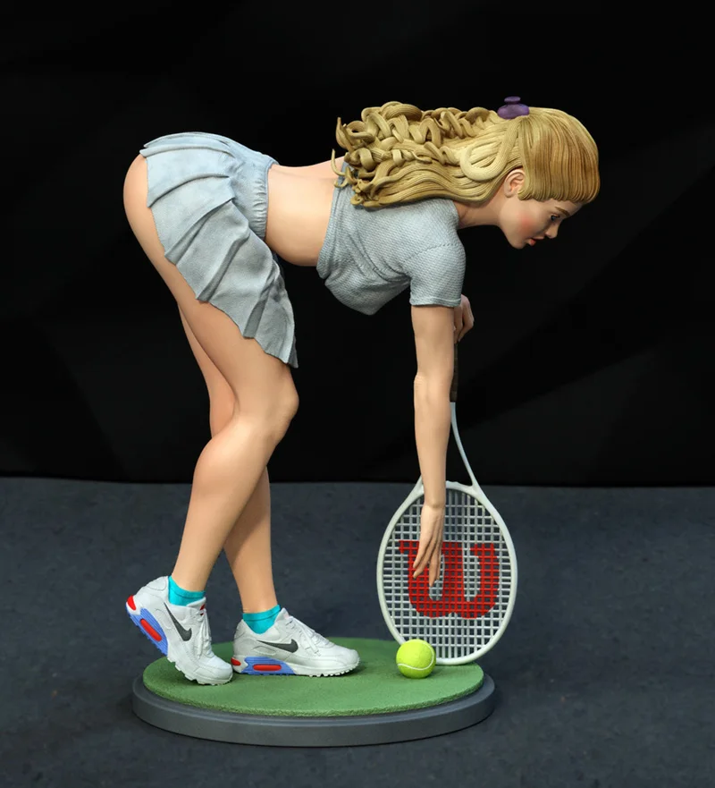 1/24   1/18  Resin Model Kits  - Badminton In English ulasan dan harga