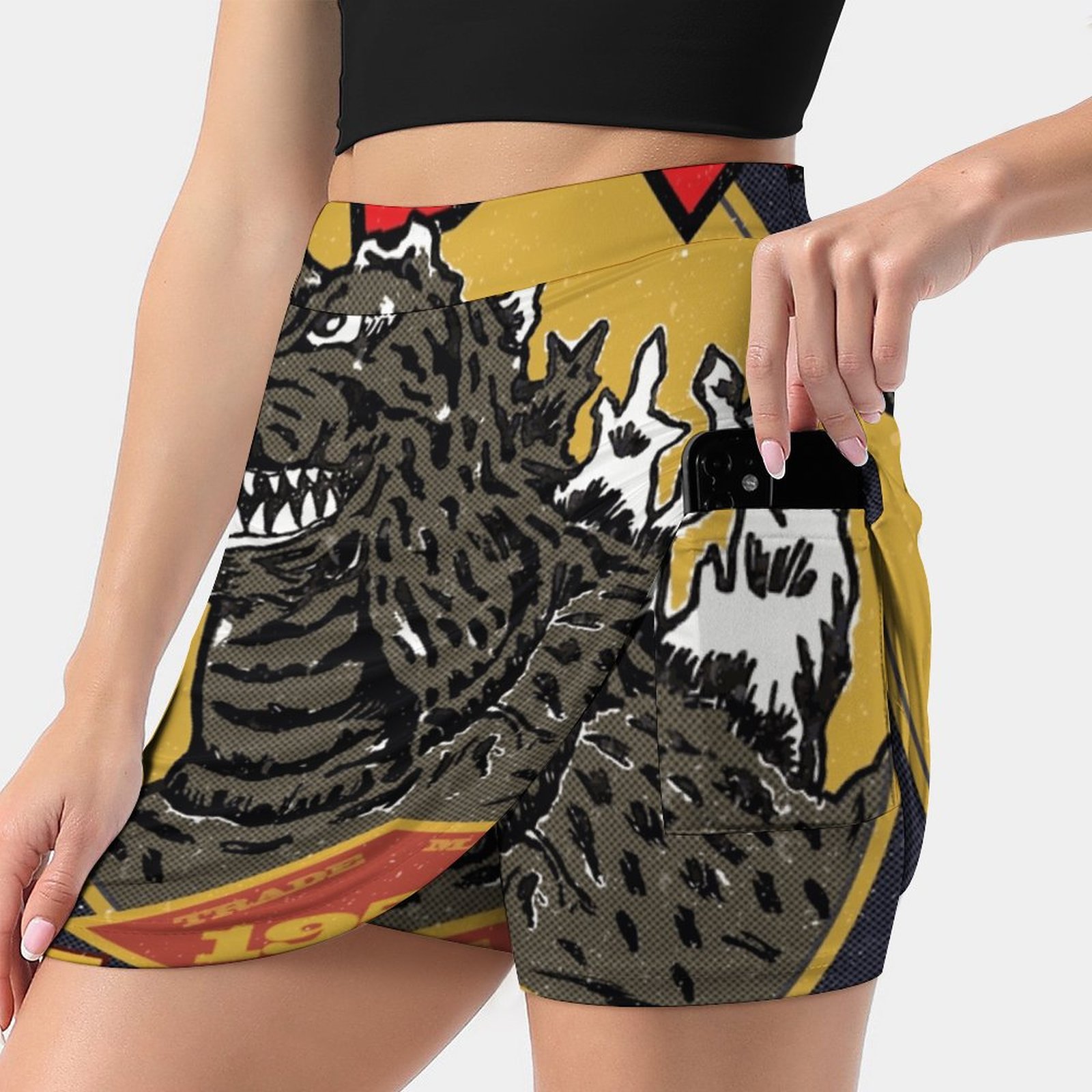 King Of Monsters Women's skirt - Badminton Asia ulasan dan harga