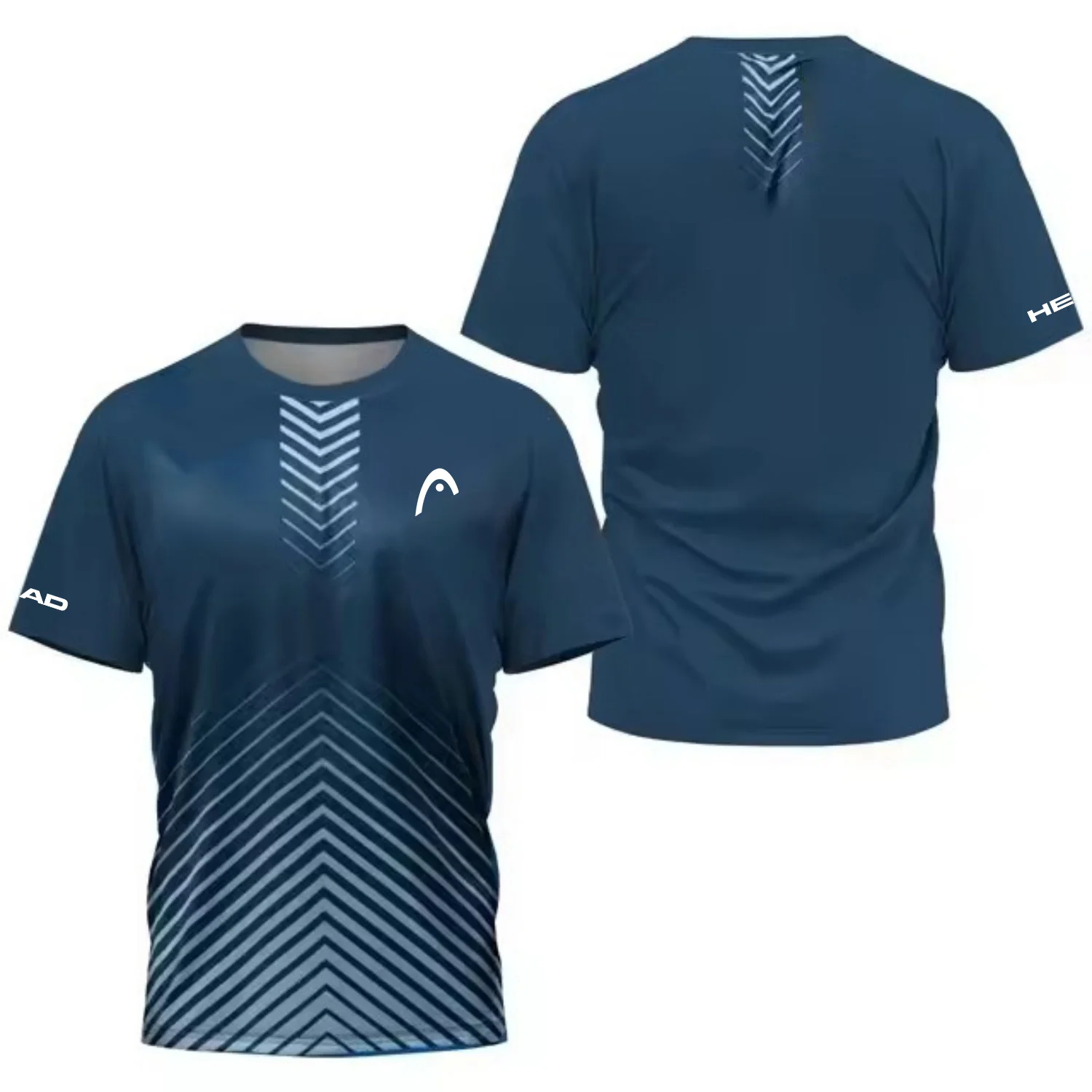 Arrow 3D Printed Men's T-shirt - Badminton Asia ulasan dan harga