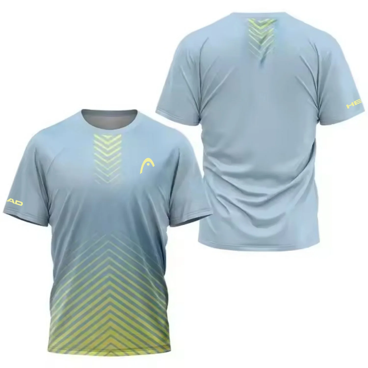 Arrow 3D Printed Men's T-shirt - Badminton Asia ulasan dan harga