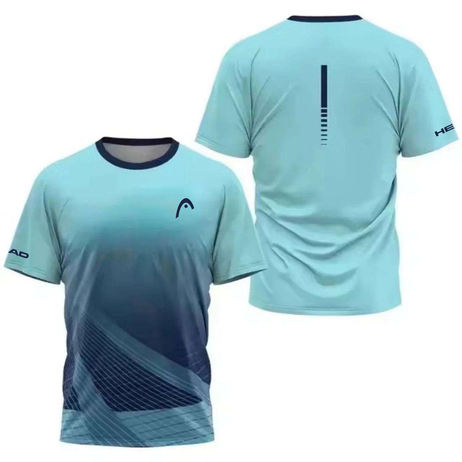 Arrow 3D Printed Men's T-shirt - Badminton Asia ulasan dan harga