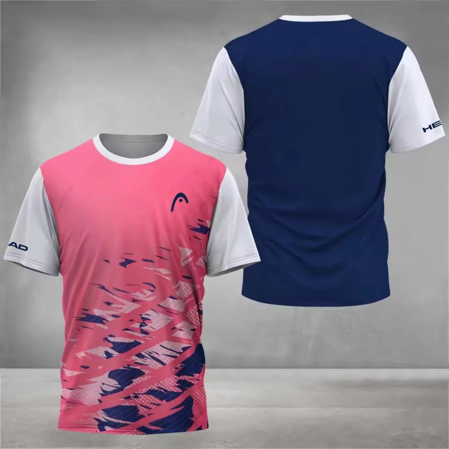 Arrow 3D Printed Men's T-shirt - Badminton Asia ulasan dan harga
